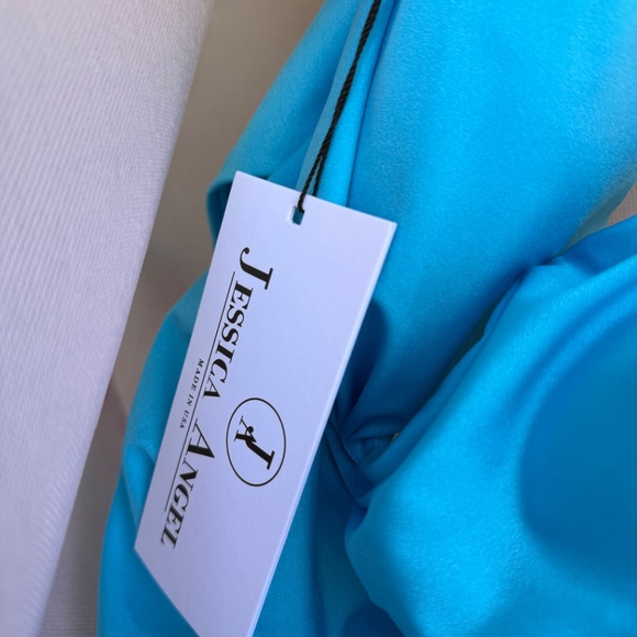 Jessica Angel Blue Prom Dress 2645 - Picture 5 of 5